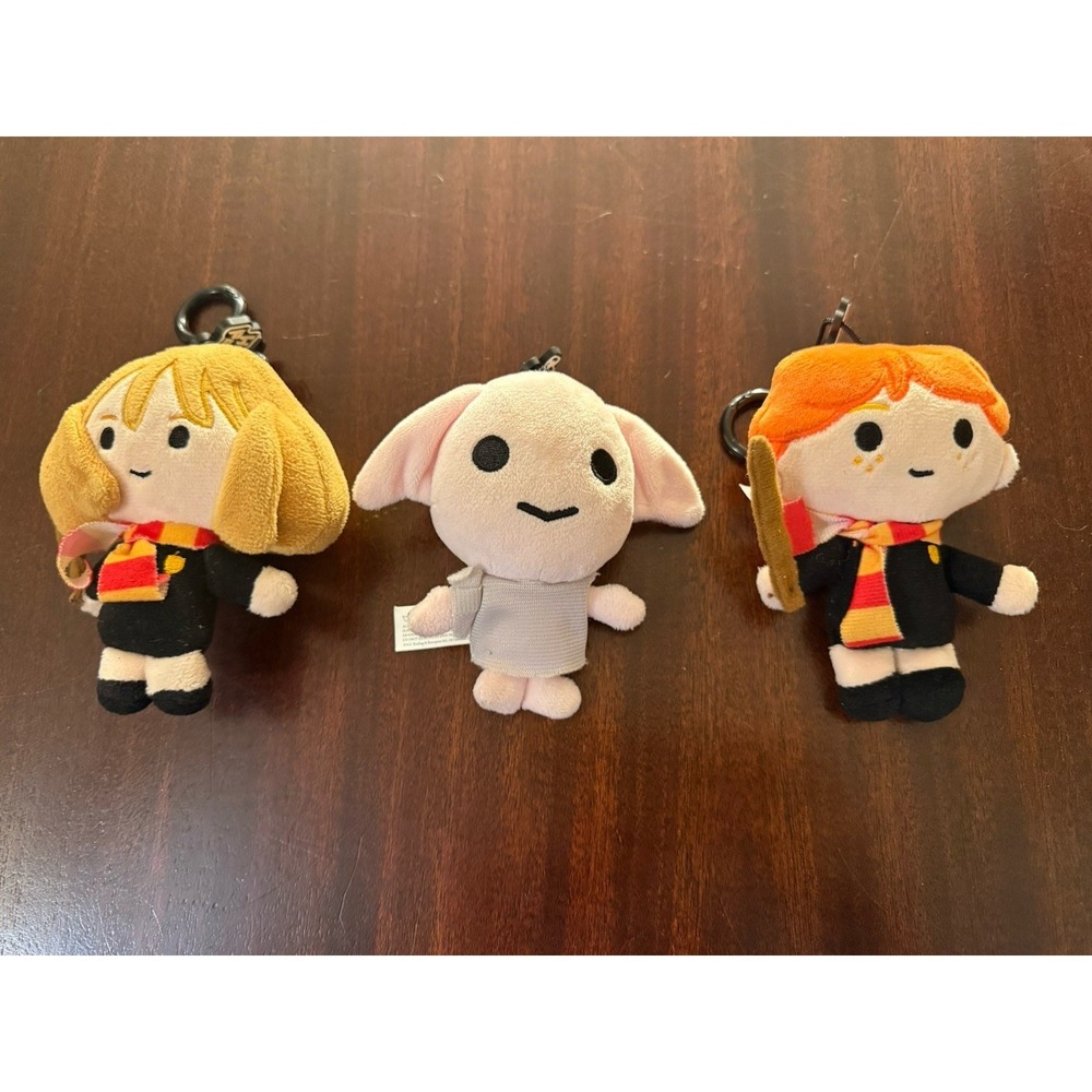 Harry Potter, Hermoine, Doby Plush Keychain Set